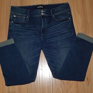 Cropped Midrise Jean Leggings